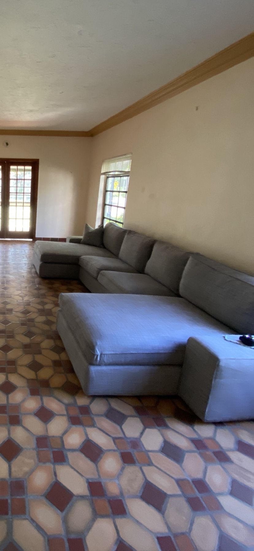 Grab This!! Brand New Gray Couch