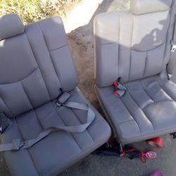 Chevy Tahoe Leather Back Seats 