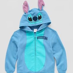 Disney Stitch Zip-Up Size 4