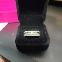 Size 10 Mens Stainless Steel Band