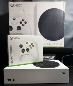 Xbox Series S 512GB Console Bundle w/ Original Box +White Controller