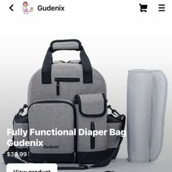 Brand New Diaper backpack 