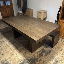Wooden Table. 
