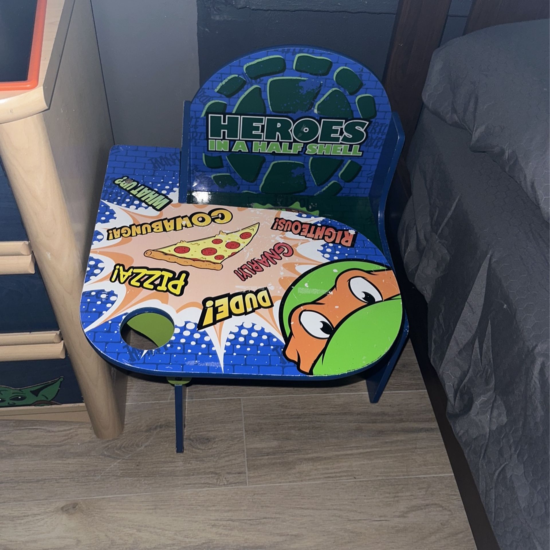 Ninja Turtle Desk For Kids