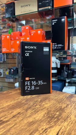 Sony Fe 16-35mm f2.8 mark 1