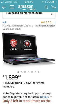 Used, Great Condition (3 months old)