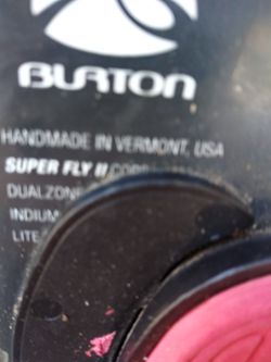 BURTON GAP 58 SNOWBOARD w/ BINDINGS for Sale in San Pedro, CA 