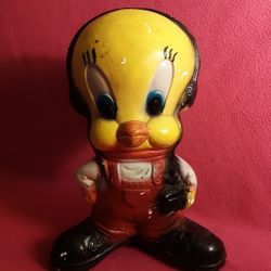 Ceramic Tweety Bird Piggy Bank