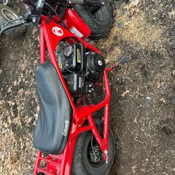 coleman mini bike