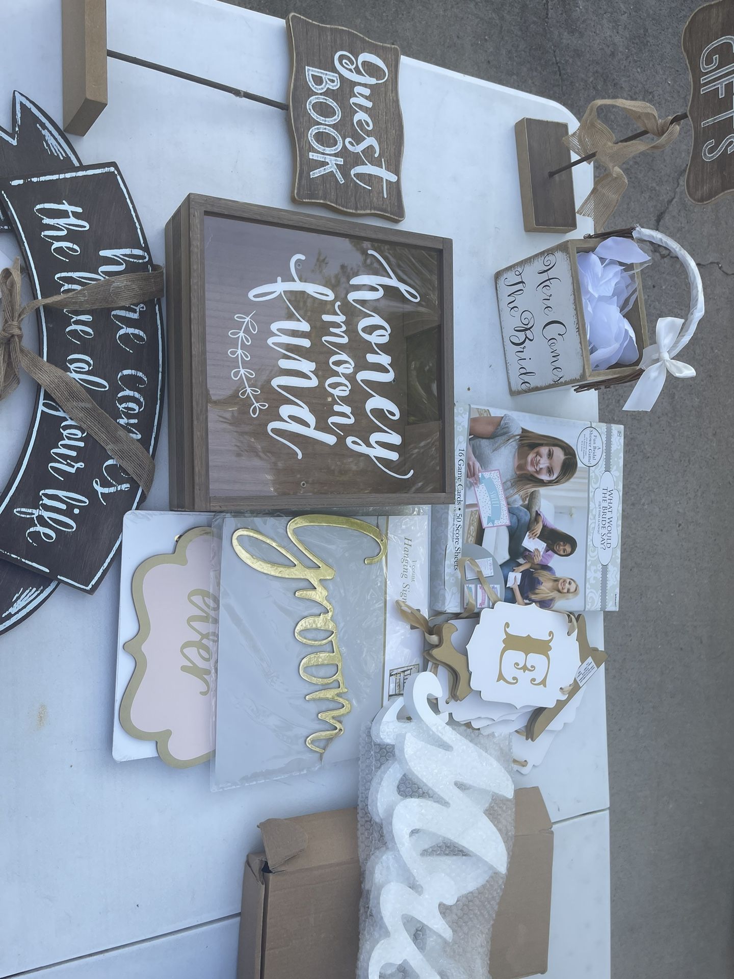 Wedding Items