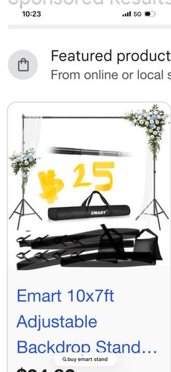 Backdrop Stand Emart, If It’s Up It’s Available