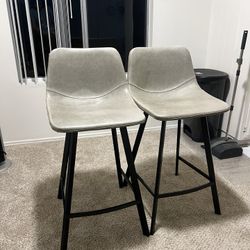 Bar Stools Grey