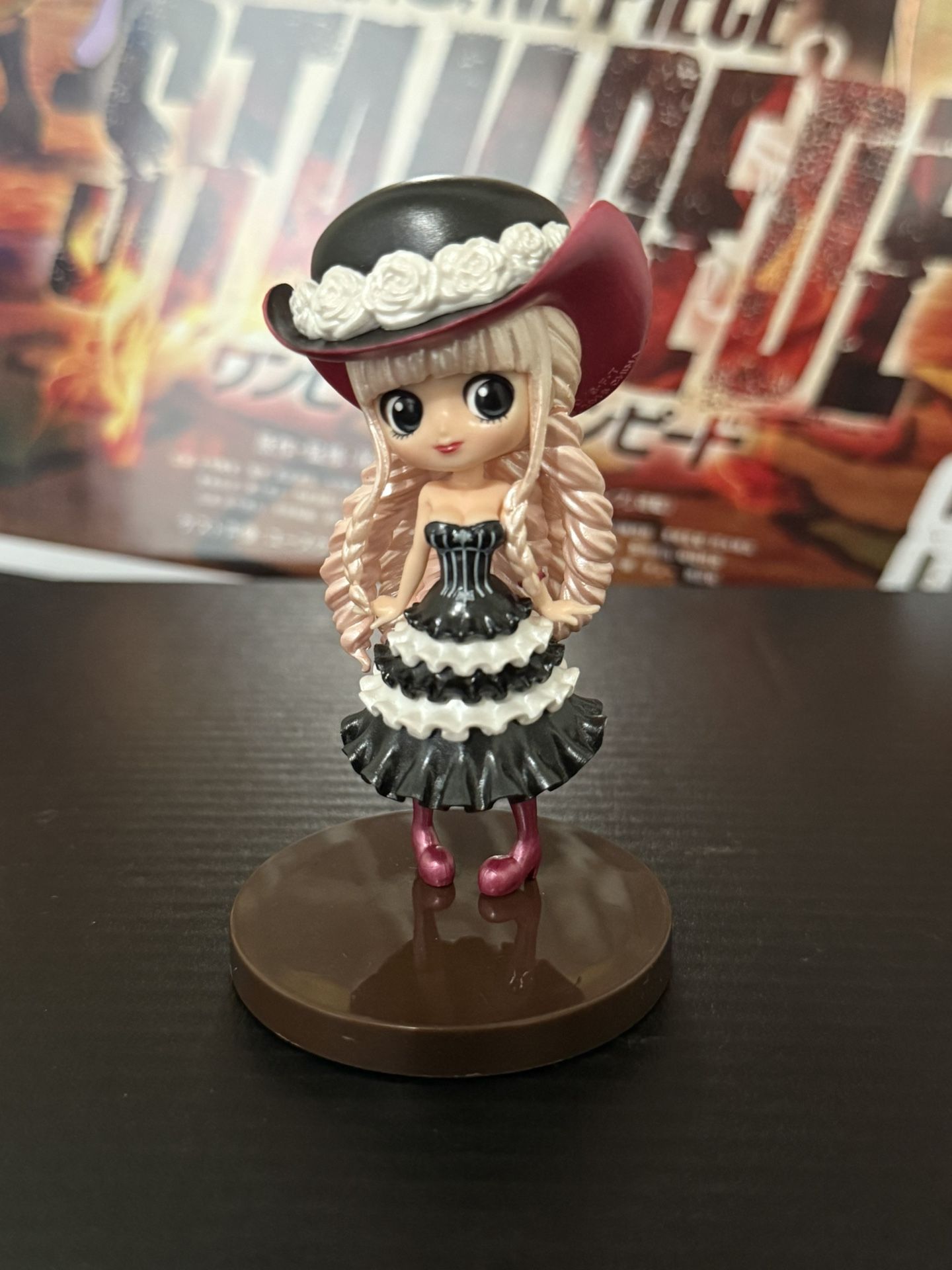 Qposket Petit One Piece Mini Anime Figure Perona- No Box - 2 Inch Figure