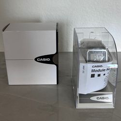 Casio A500WA-1 World Time Digital Watch Module 3437 Silver Stainless Steel - Brand New - SEND OFFERS