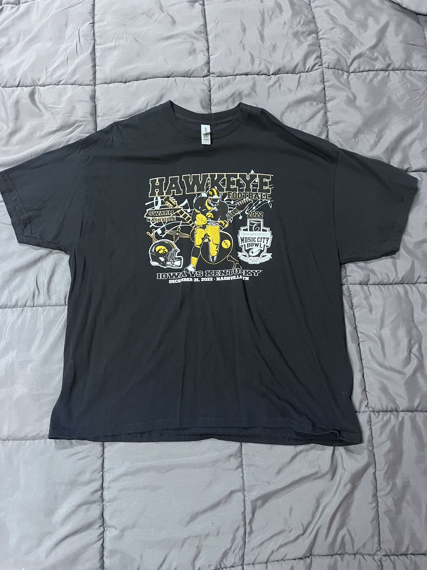 Mens Iowa Hawkeye T Shirt