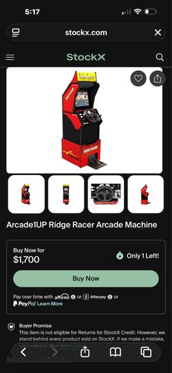Arcade1UP Ridge Racer Arcade Machine