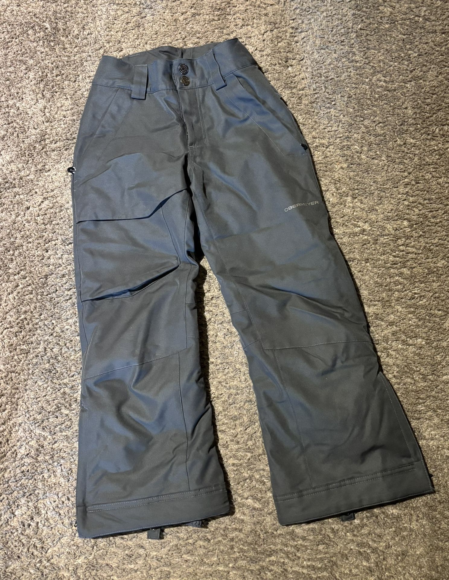 Youth Girl’s Obermeyer Snowboard Pants (Size 8)