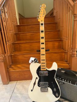 Squier Classic Vibe Thinline Telecaster (Mint) w/ Fender Amp