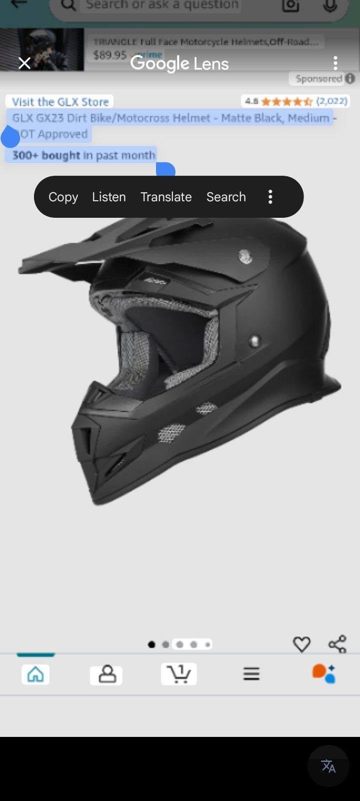 2907 Motorcycle Helmet