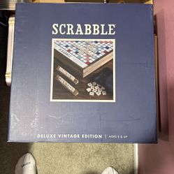Deluxe Vintage Scrabble 