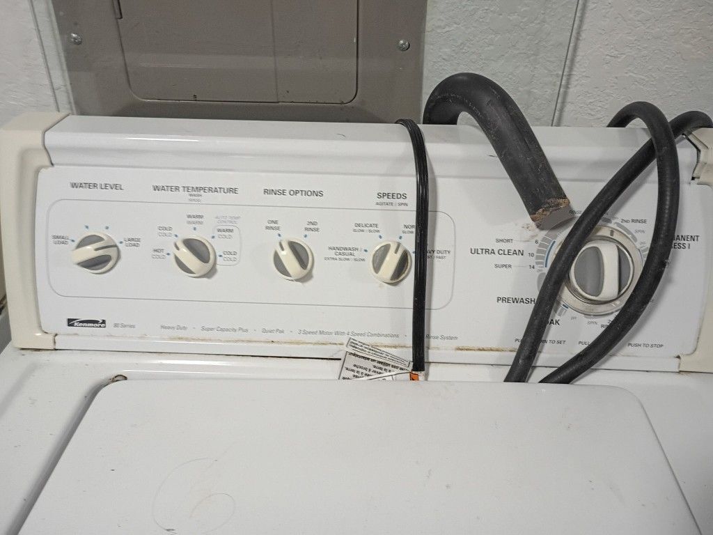 Washer and Dryer Set, Kenmore 