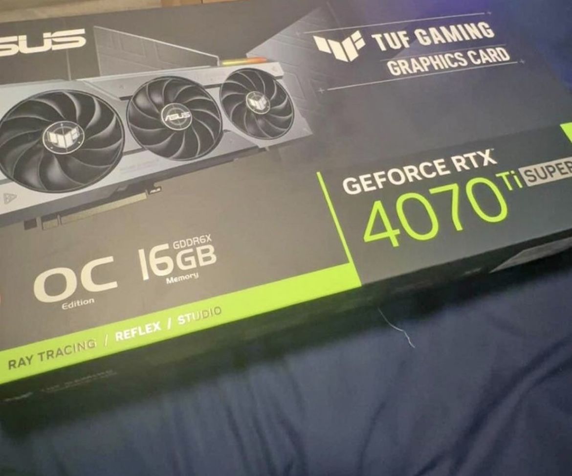 ASUS TUF GEFORCE RTX 4070TI SUPER OC 16GB *USE*