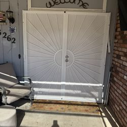 Almost New Security Double Doors