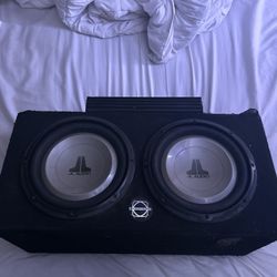 JL Audio Set With Amp and Box 
