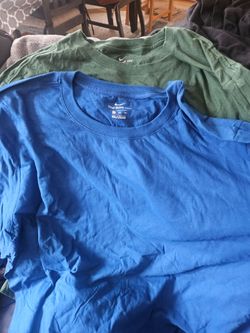 2 nike t shirts long sleeve size 4x new