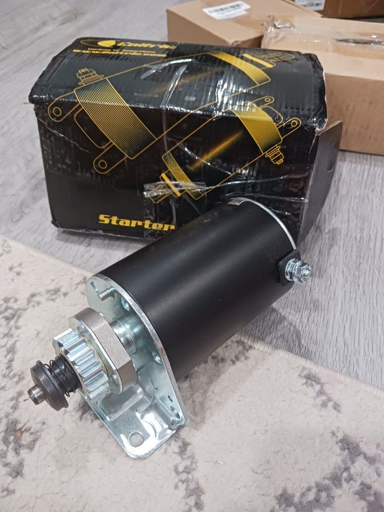 Starter 14 Teeth Compatible with Craftsman LT1000 LT2000 DYT4000 LT3000 YT3000 42 inch Riding Mower for BS Engine 17-20HP 593(contact info removed)51