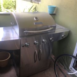 Master Forge Grill 4 Burners Stainless 