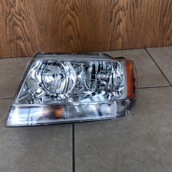 Jeep Grand Cherokee 1993 To 2002 Head Lamp Driver Side Assembly 