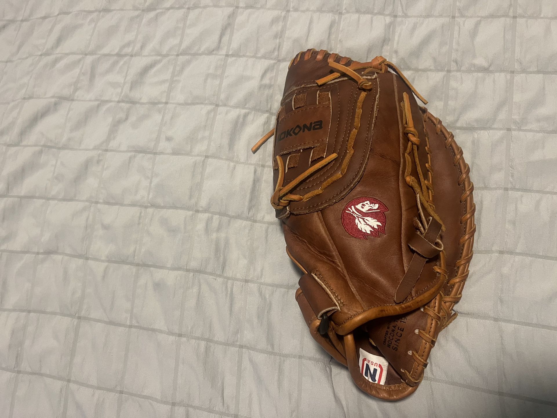 NOKONA 14” first basement glove baseball or softball glove
