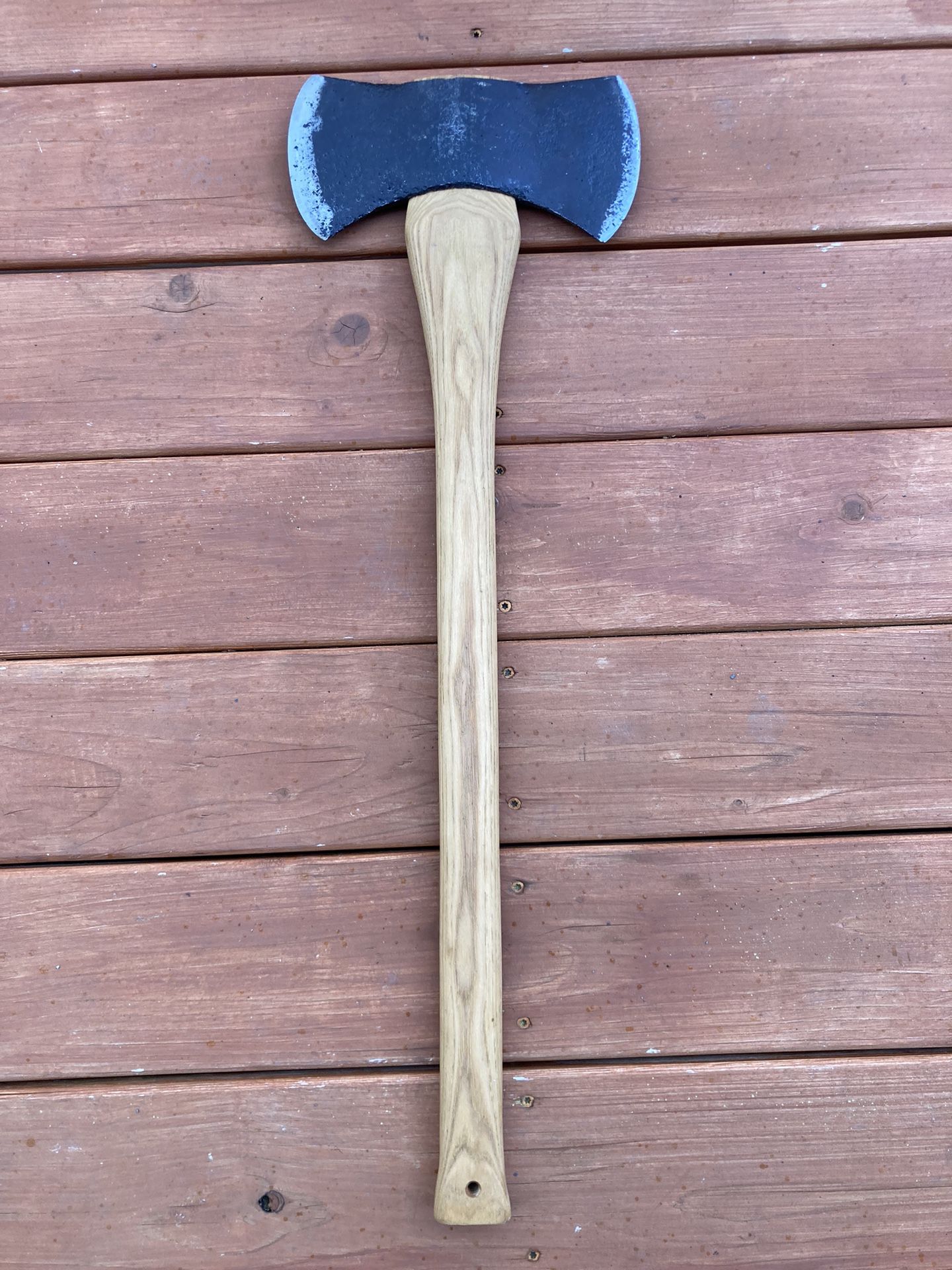 Flint Edge Double Bit Axe