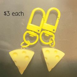 Cheese Keychain $3 