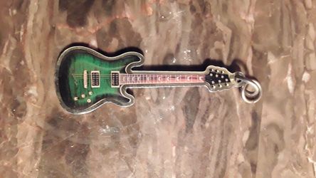 Guitar key chain