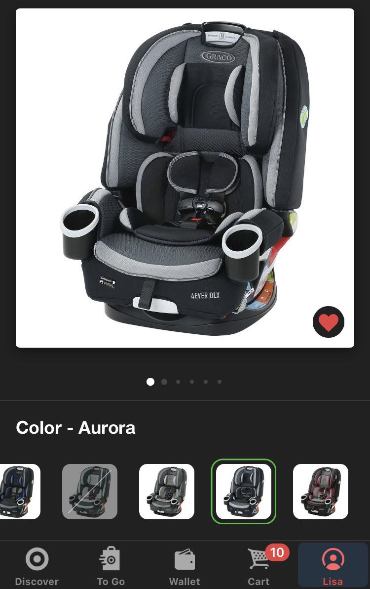 Graco Converible Carseat New In Box, NEVER Used