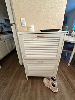 Elegant Narrow Shoe Storage Entryway