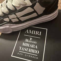 AMIRI MMY Bones x Maison MIHARA YASUHIRO Black