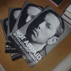 NEW EMINEM BOOK NOT AFRAID EVOLUTION OF EMINEM BY Anthony Boazza 2019