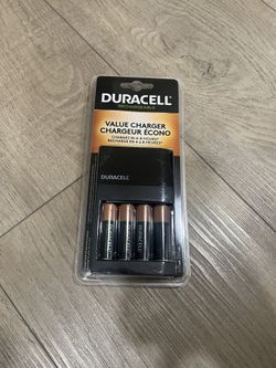 Duracell Rechargable AA batteries with charger