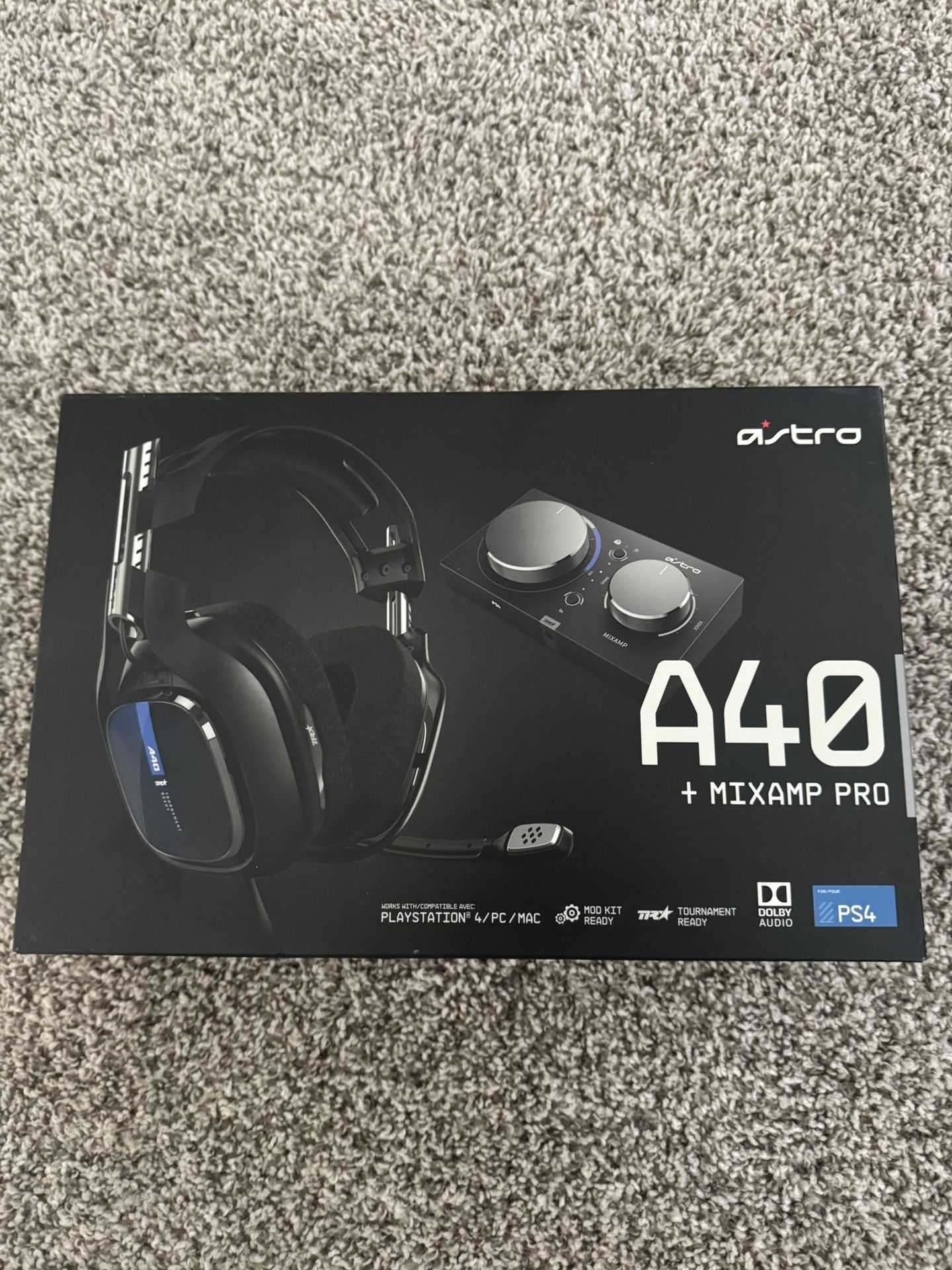 Astro A40 Pro With Mix amp And Adapter For Ps5