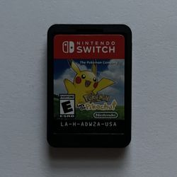 Nintendo Switch Pokémon Lets Go Pikachu