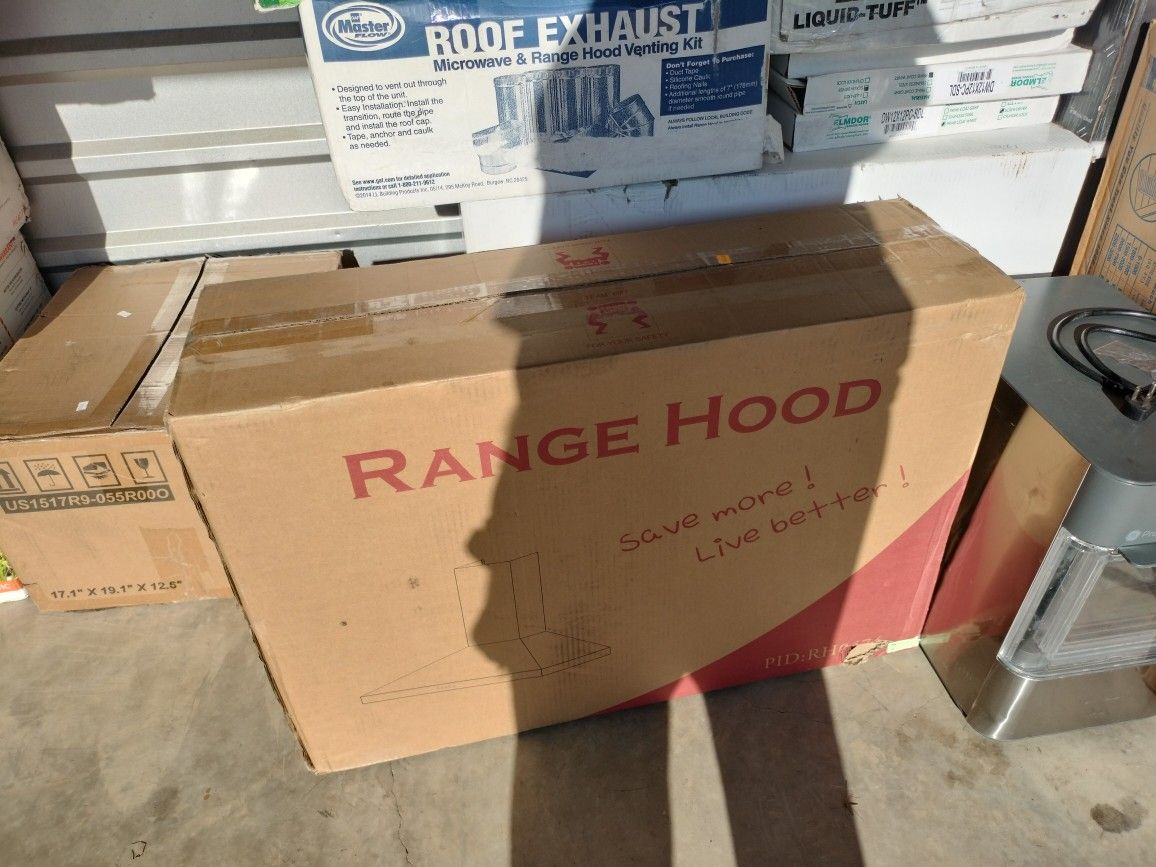 Range Vent Hood Both Items Go Together 