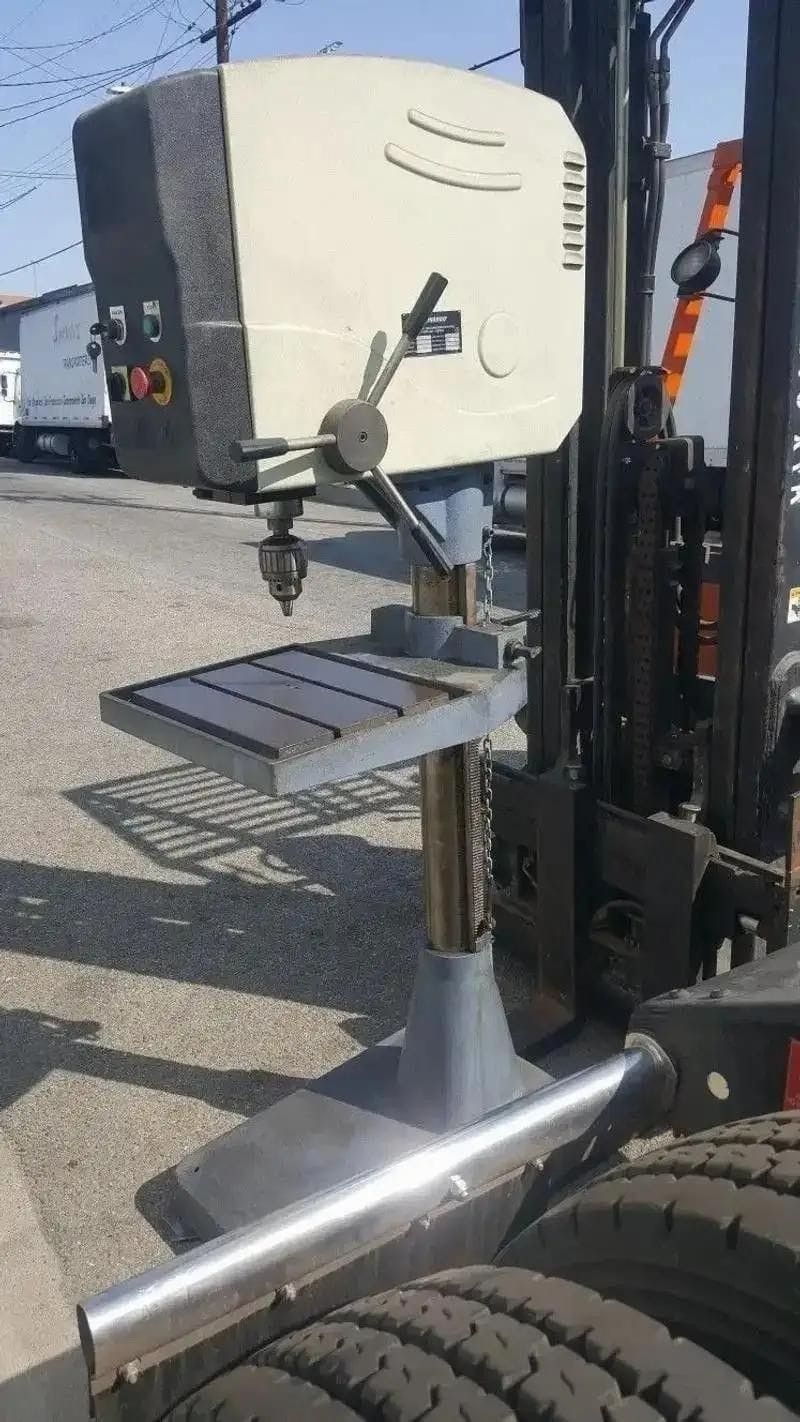 Heavy Duty Bernardo Drill Press Floor Model