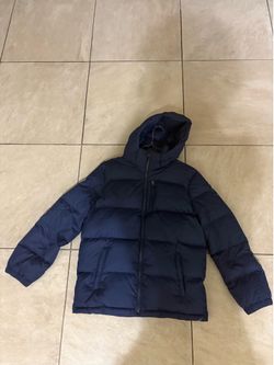 Dark Blue Polo Ralph Lauren Puffer Coat