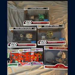 Star Wars And Aladdin Funko Pops 