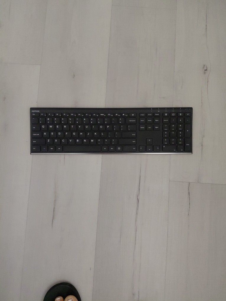 Wireless Keyboard Stainless Steel