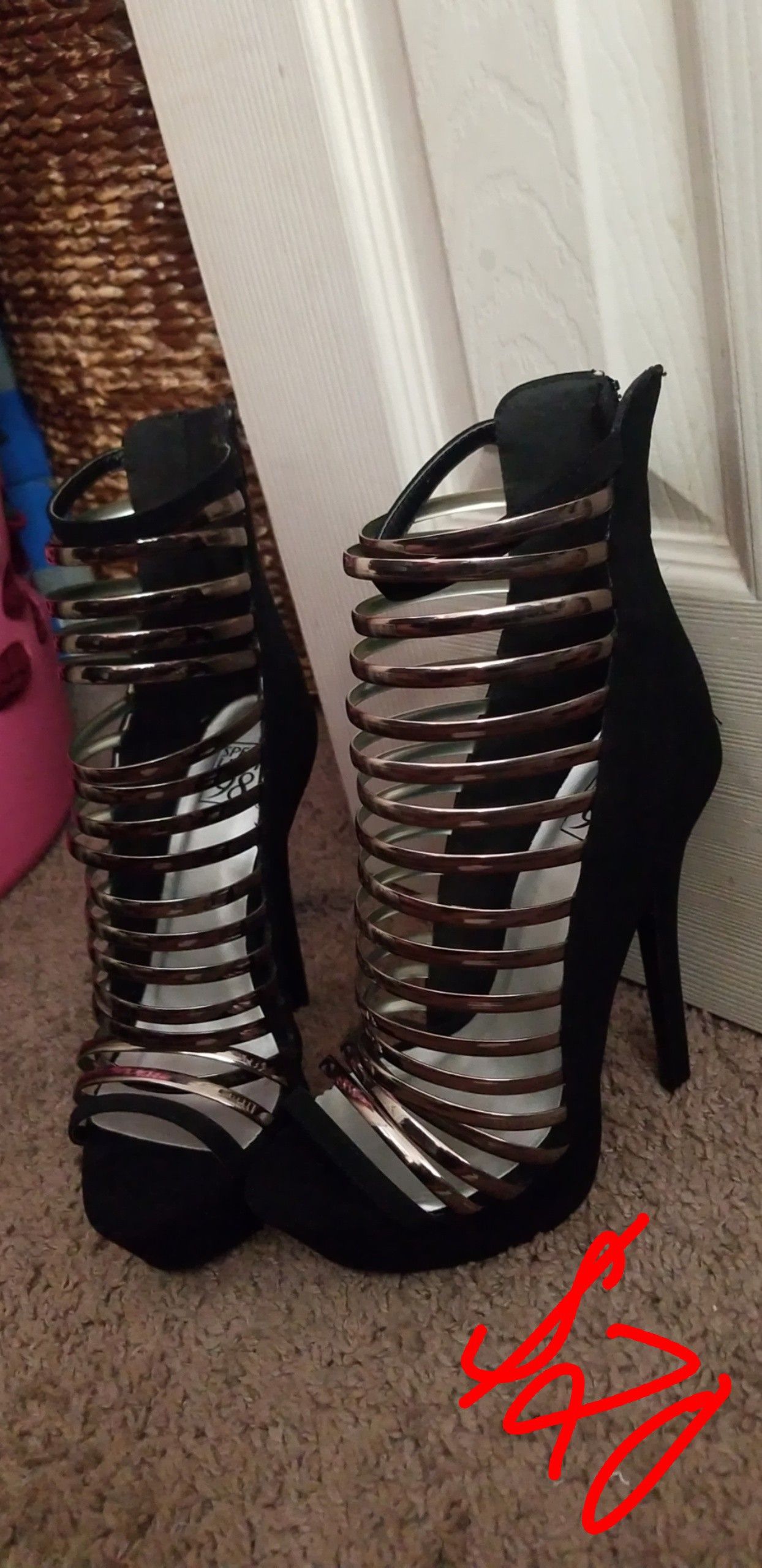 High heels
