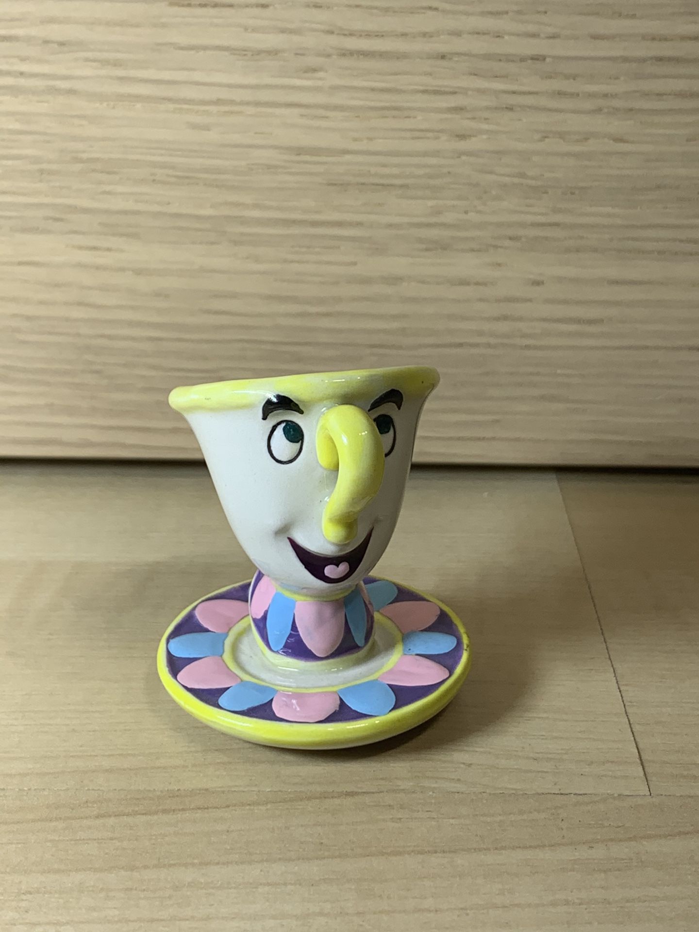 Ceramic Disneys Beauty and the Beast Chip Figurine
